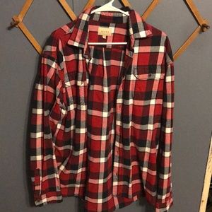 Men’s XLarge Tall Jachs Red Flannel
